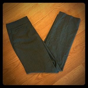 NWOT Halogen grey pinstripe pants
